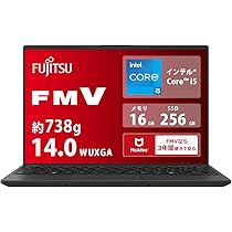 FUJITSU ノート型パソコン FMVUU6FUV2 LIFEBOOK 富士通 ノートパソコン Office搭載 新品 同様 Win10 SSD 13.3型